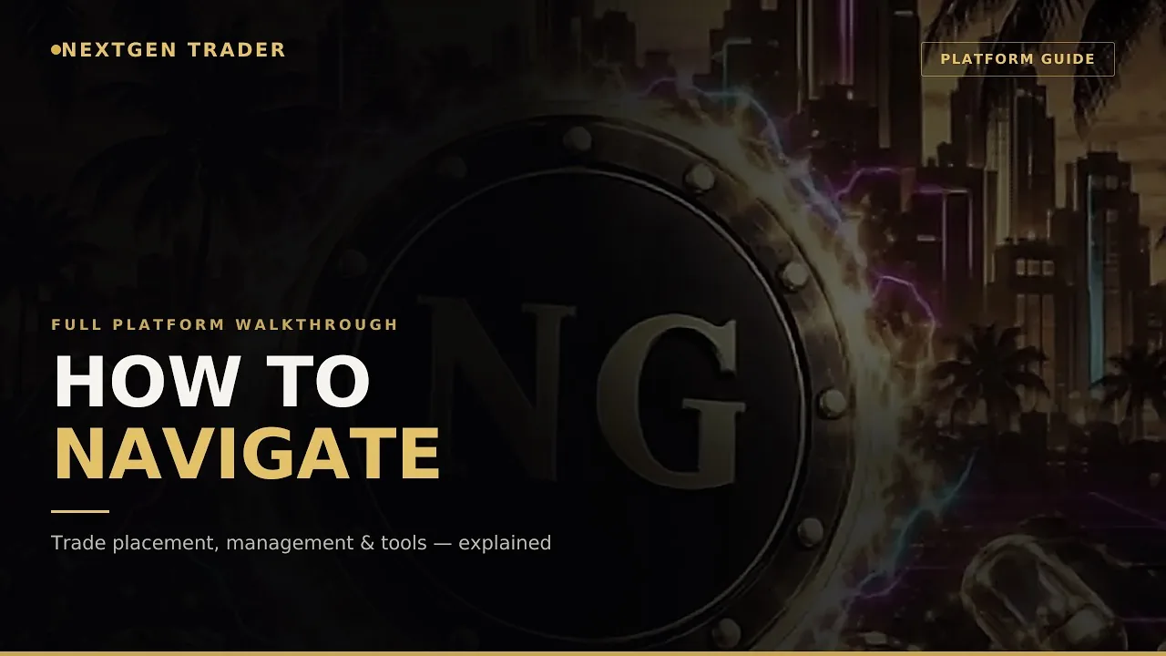 How to navigate the NG Trading Platform - video walkthrough
