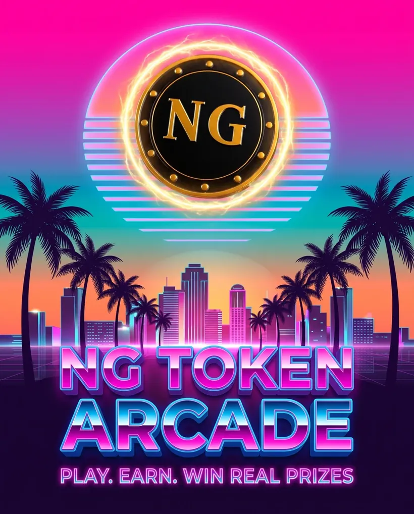 NG Token Arcade - play, earn, win real prizes
