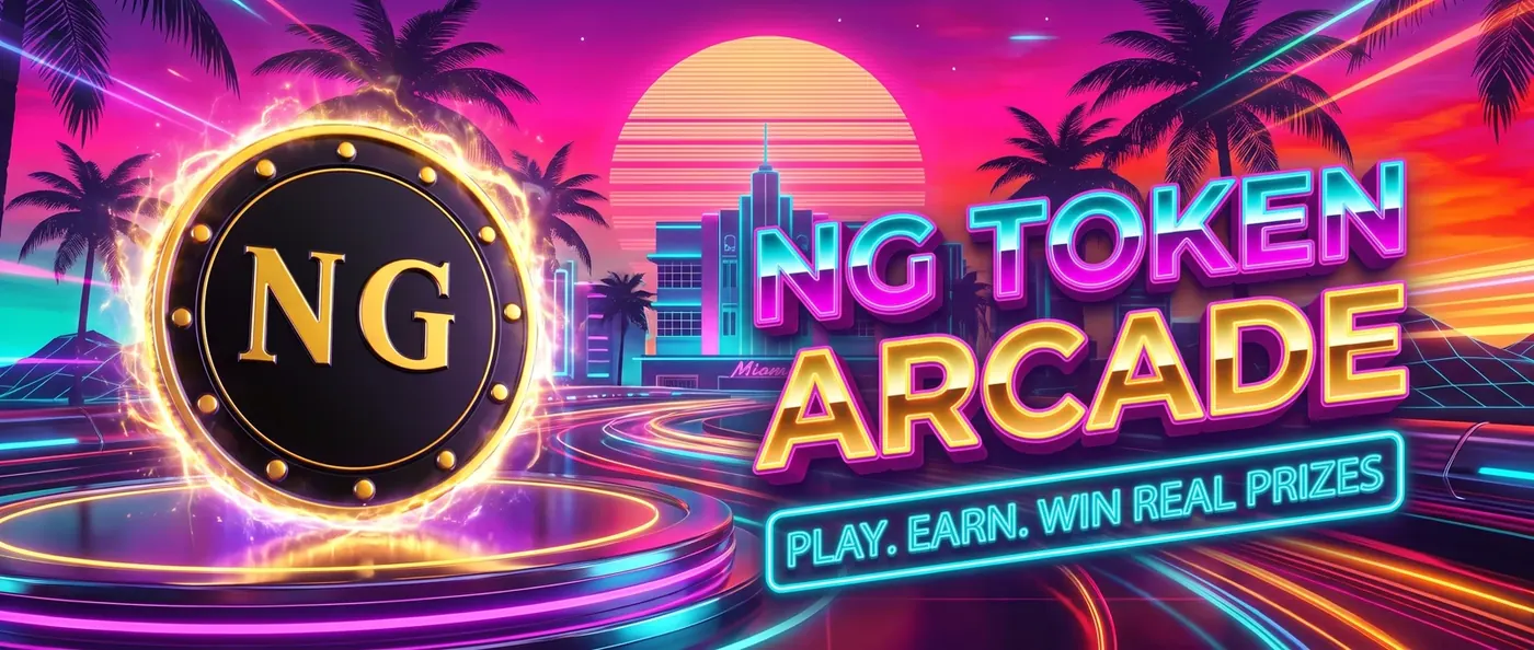 NG Token Arcade - play, earn, win real prizes